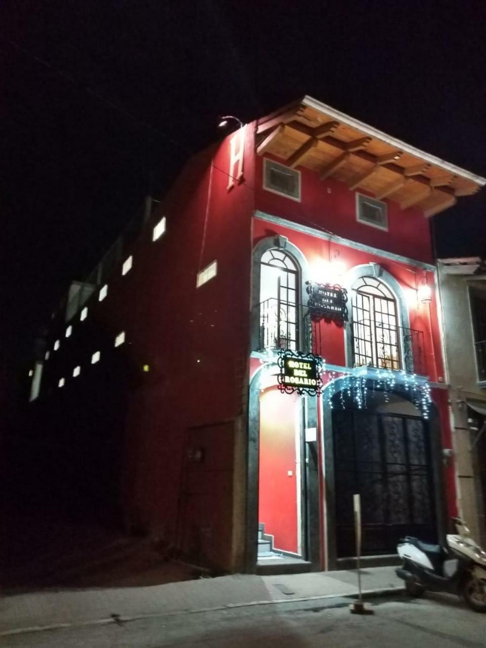 Hotel Del Rosario Zacatlan Bagian luar foto