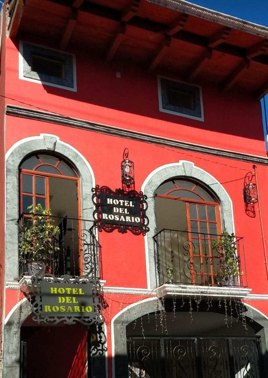 Hotel Del Rosario Zacatlan Bagian luar foto